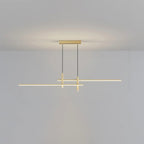Moderna Lampada a Sospensione Orizzontale in Silicone