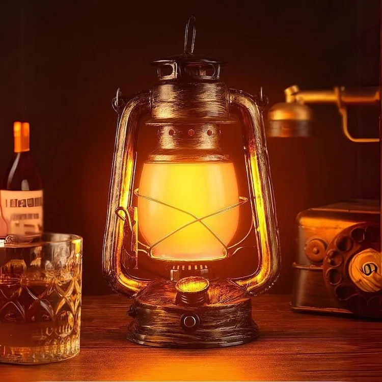 FlameGlow - Lampada da Campeggio LED Ricaricabile