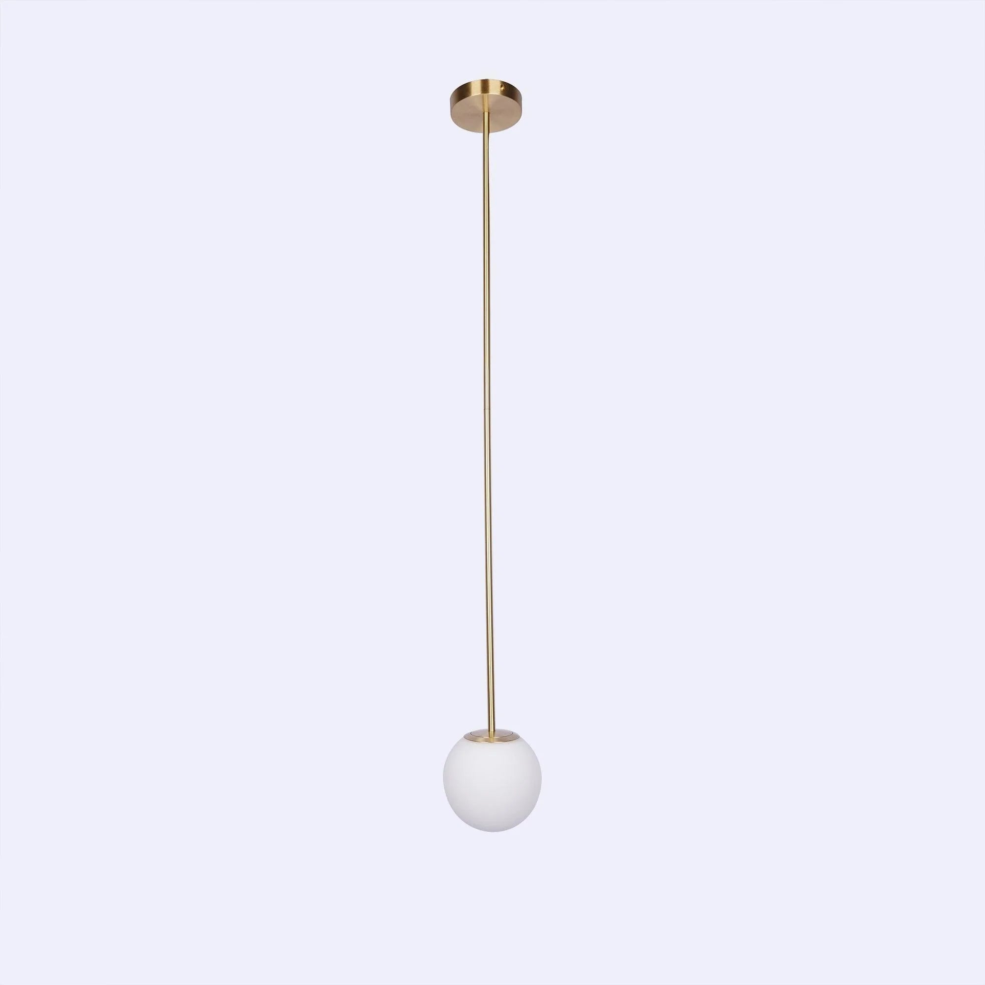 Lampada a Sospensione Minimalista in Ottone