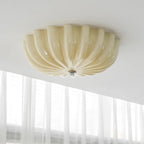 Moderna Lampada da Soffitto in Vetro a Forma di Fiore