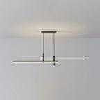 Moderna Lampada a Sospensione Orizzontale in Silicone