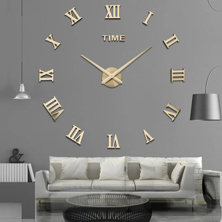 ArtisTick - Orologio da parete geometrico in quarzo per arredamenti moderni