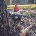 Drelix - Gnomo da Giardino Militare