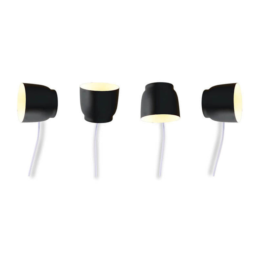 Applique da Parete Rotante a Colonna Barrel Minimalista Nordico con 1 Luce