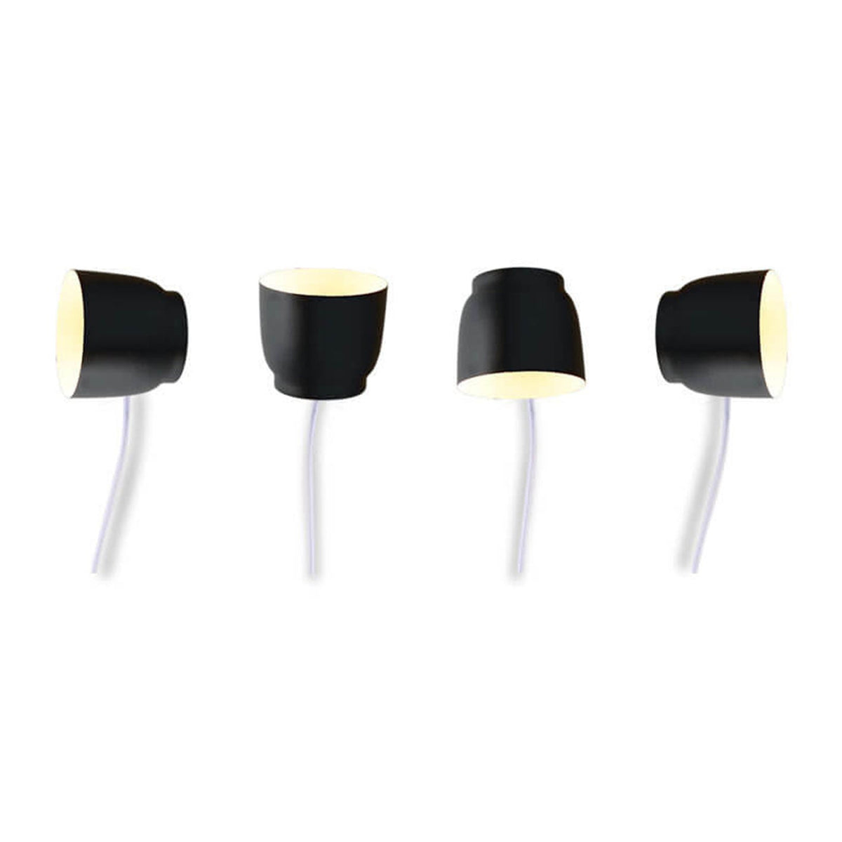 Applique da Parete Rotante a Colonna Barrel Minimalista Nordico con 1 Luce