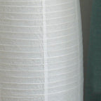 Lampada da terra con colonna in carta di riso minimalista nordica a 2 luci