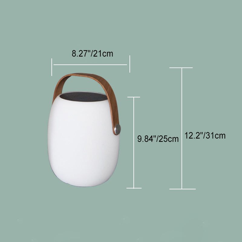 Luce Decorativa LED Portatile a Pannello Solare Impermeabile da Esterno