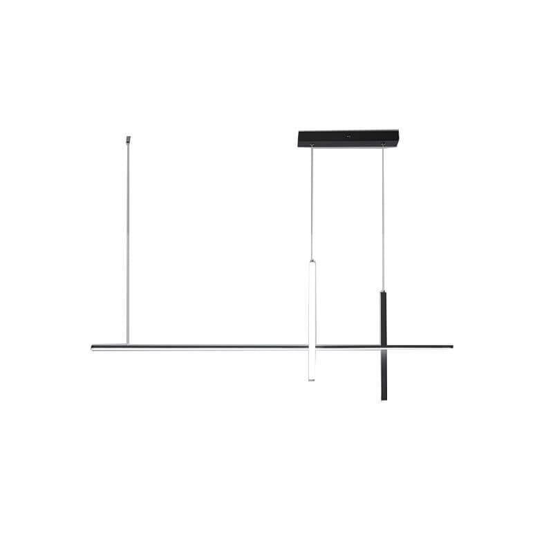 Lampadario a LED lungo minimalista moderno