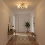 Lampada da soffitto in vetro Kalin Flower