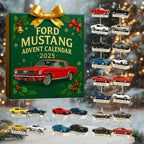 MustangMerry | Calendario dell'Avvento Ford Mustang 2025 Conto alla rovescia festivo