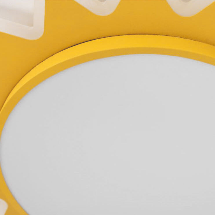 Lampada da soffitto LED a forma di sole creativo