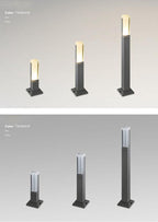 Colonna di Luce da Giardino LED Acrilico Impermeabile