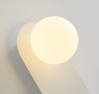 Base in Vetro Minimalista Nordico Lampada da Parete a 1 Luce