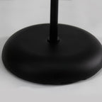 Lampada da terra con colonna in carta di riso minimalista nordica a 2 luci