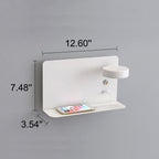Lampada da Parete LED Quadrata Moderna Minimalista in Ferro e Acrilico Ricaricabile USB
