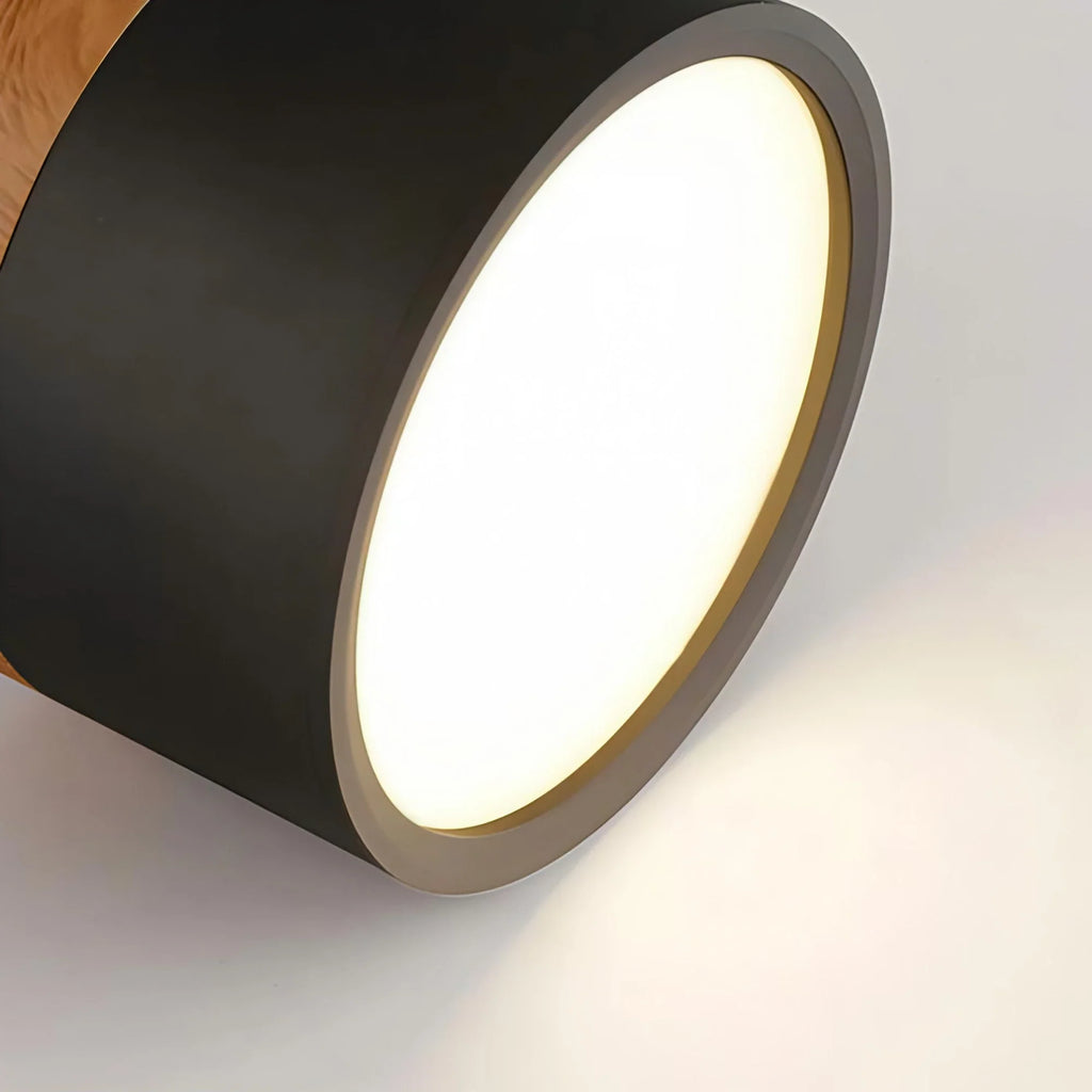 Lampada da soffitto LED cilindrica semplice nordica