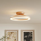Lampada da soffitto rotonda in ferro moderno chic