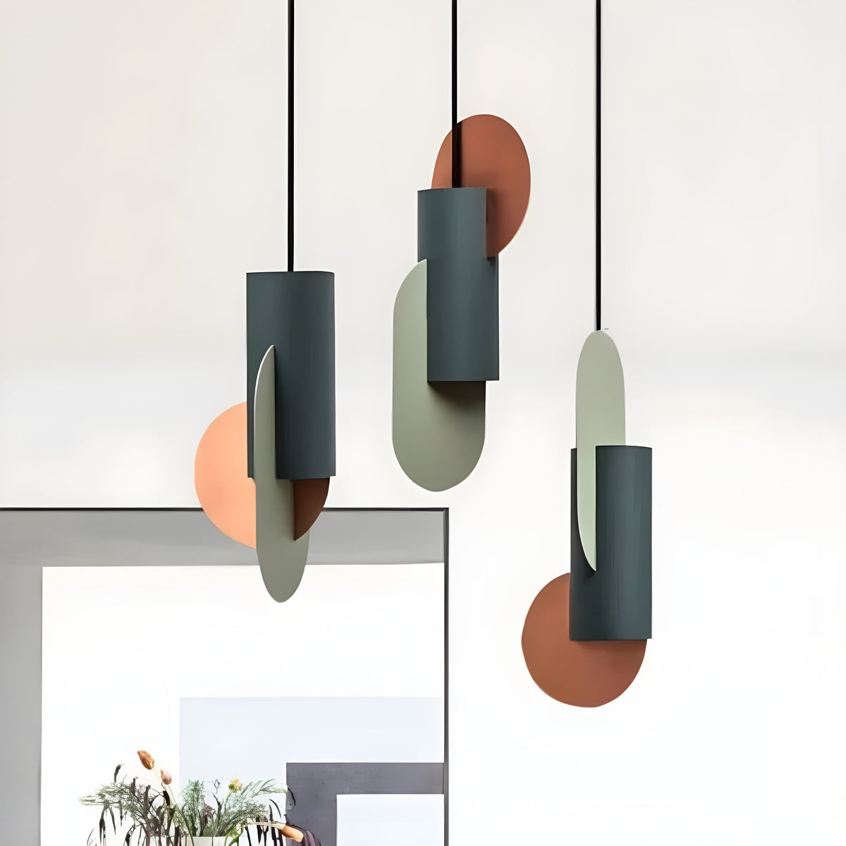 DazzleMacaron Light - Moderna lampada a sospensione LED Macaron