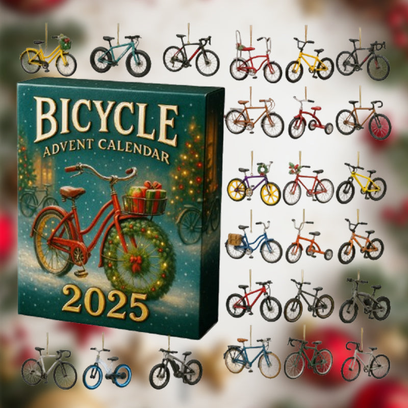 Calendario dell'Avvento Retro Fietsfeest 2025 – 24 Miniature piene di gioia natalizia