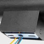 Applique da Parete Moderna Minimalista Rotonda in Alluminio con 2 Luci per Camera da Letto