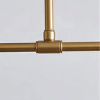 Nuova Luce da Soffitto Geometrica in Metallo