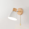 Applique a parete LED in legno a cono moderno minimalista | 1 luce