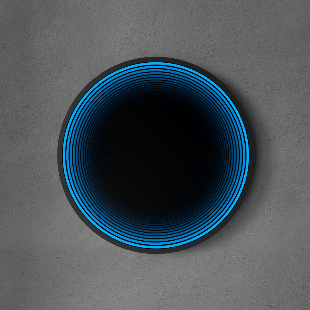 Specchio Circolare 3D con Luce