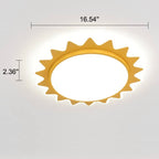 Lampada da soffitto LED a forma di sole creativo