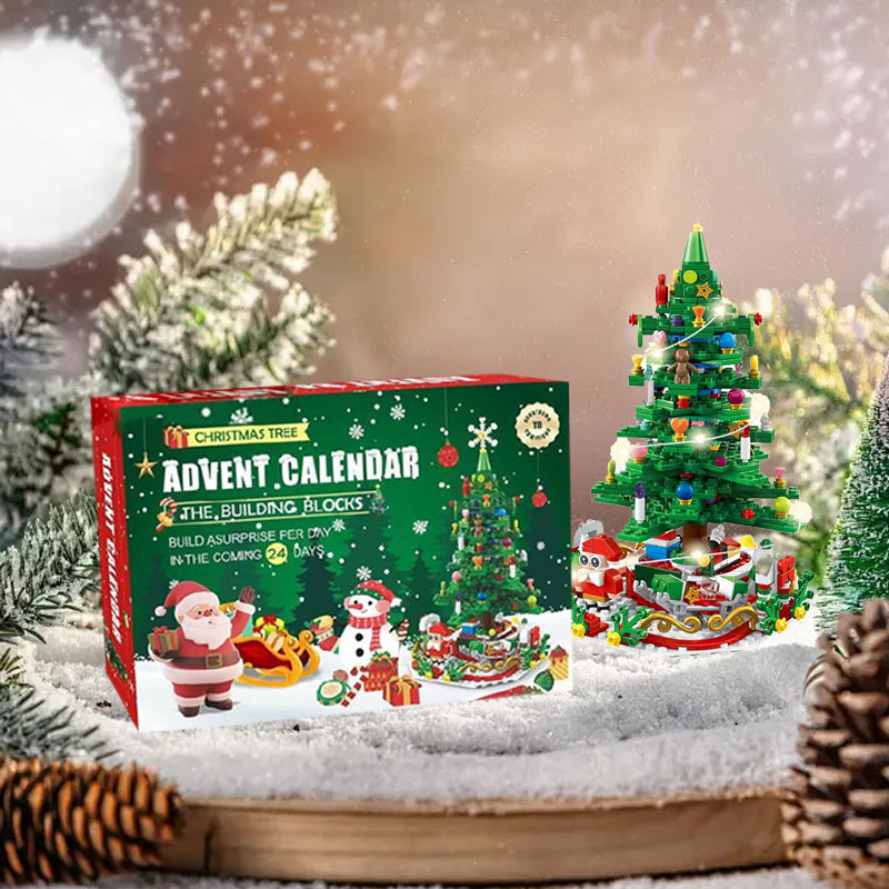 Calendario dell'Avvento Albero di Natale 2026 – Kit Fai-da-te per Decorazioni Natalizie