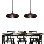 Lampada a sospensione in legno – Illuminazione di alta qualità per un ambiente accogliente