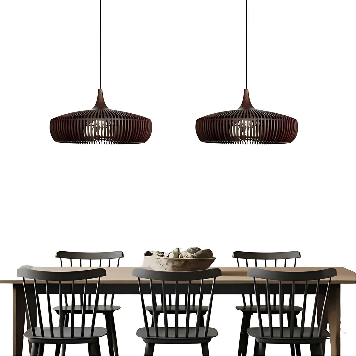 Lampada a sospensione in legno – Illuminazione di alta qualità per un ambiente accogliente