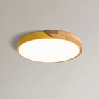 Delos - Lampada da soffitto in legno scandinavo con LED