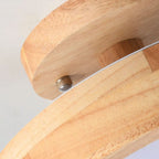 Lampada da soffitto a LED rotonda Nordic Log semi-incassata