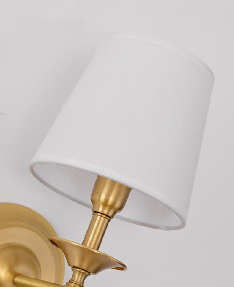 Applique Moderno con Ombrello in Ottone 1/2 Luce