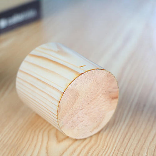 Lampada da Tavolo Notturna Touch LED in Legno Creativo