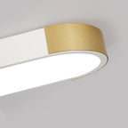 Moderna Lampada da Soffitto LED Flush Mount Rettangolare Minimalista