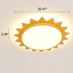 Lampada da soffitto LED a forma di sole creativo
