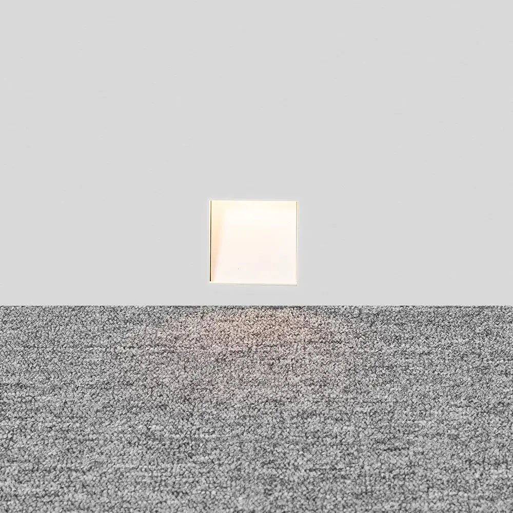 Applique LED da parete senza cornice in acciaio inossidabile Nordic 1 luce