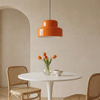 Lampada a Sospensione Arancione Modern Vintage Bauhaus