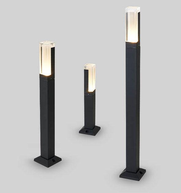 Colonna di Luce da Giardino LED Acrilico Impermeabile