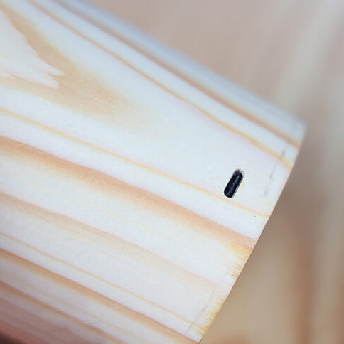 Lampada da Tavolo Notturna Touch LED in Legno Creativo