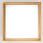 Lampada da soffitto LED quadrata in legno massello nordico stile giapponese