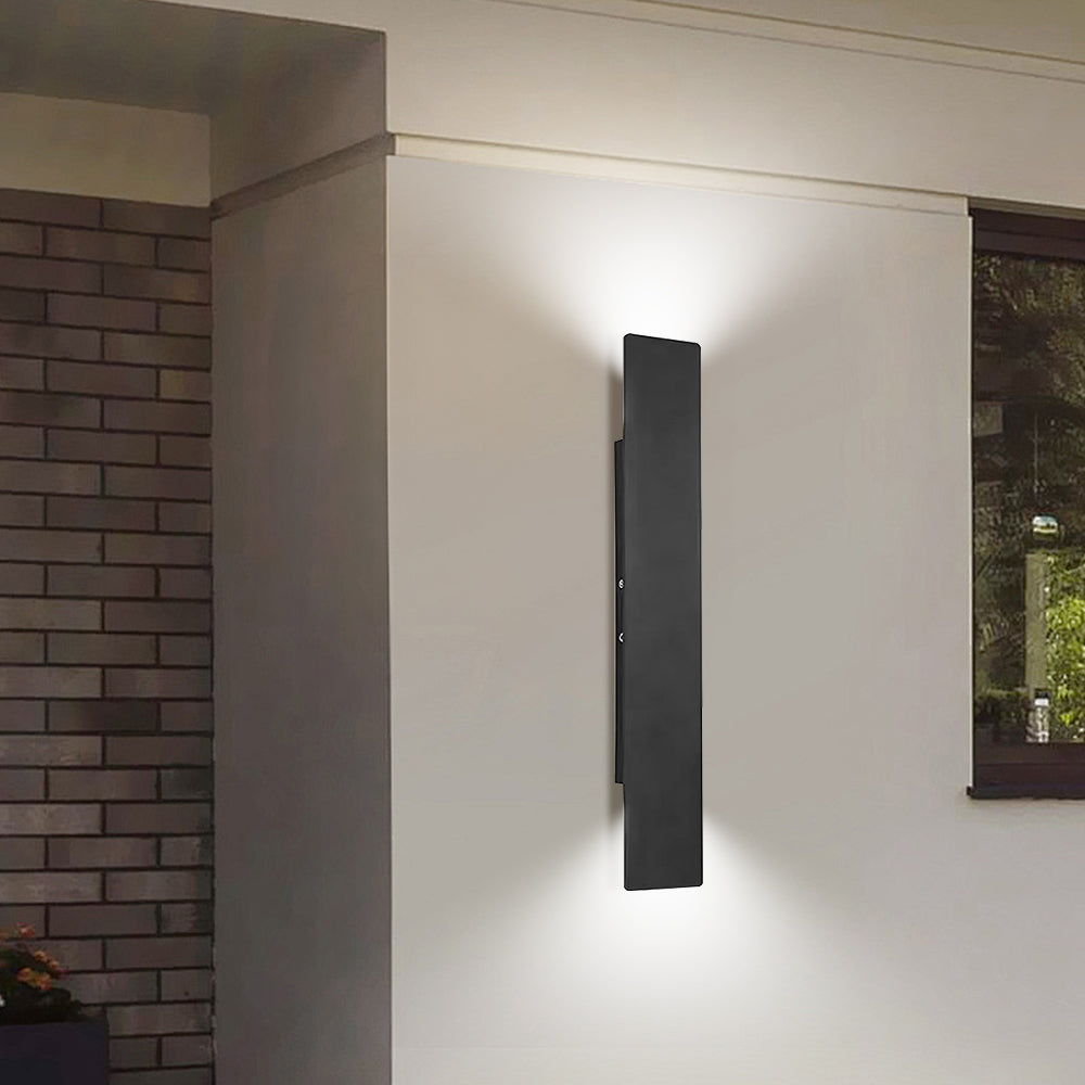Selvik | Moderno Faretto da Esterno in Alluminio con Classe di Protezione IP65 in Quattro Lunghezze per Giardino, Patio e Viale