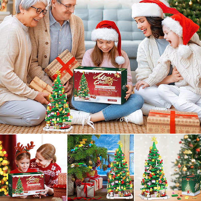 Calendario dell'Avvento Albero di Natale 2026 – Kit Fai-da-te per Decorazioni Natalizie