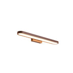 Lampada da parete moderna minimalista circolare in alluminio LED per specchio da bagno