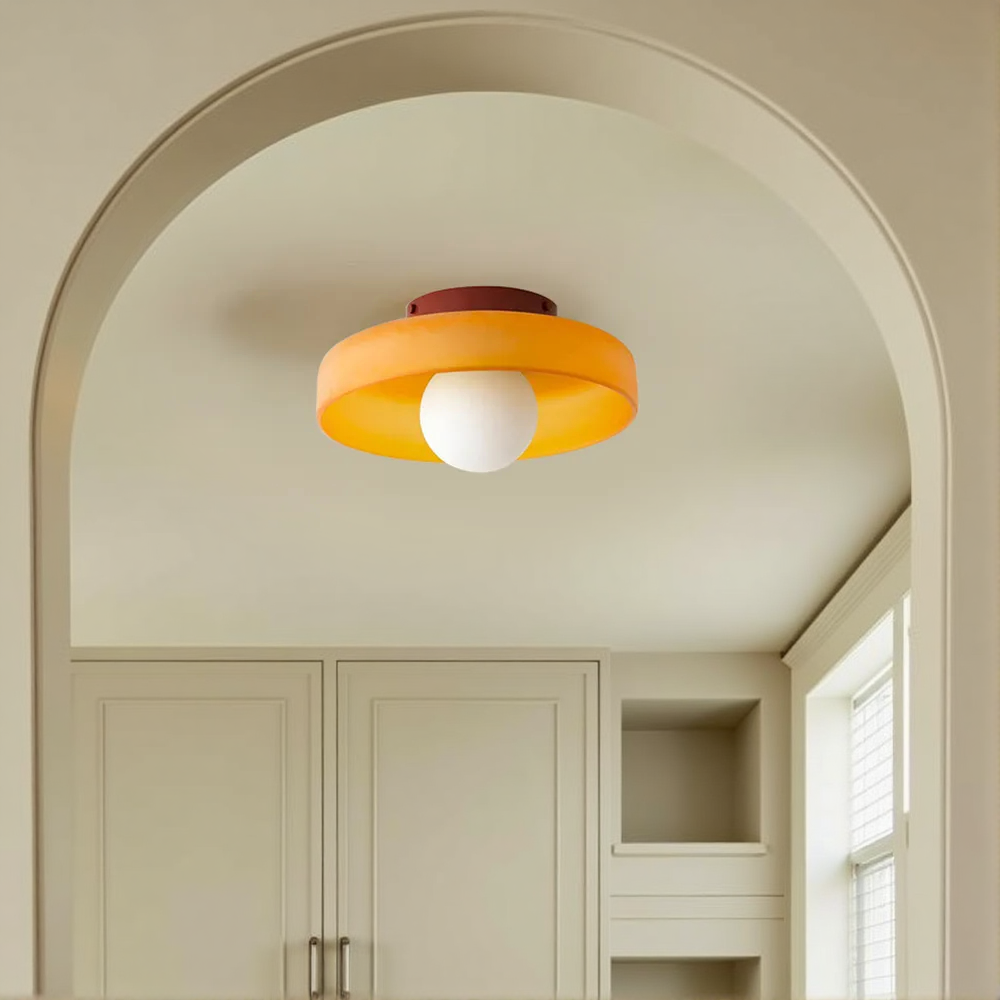 Glarefusion Moderno Soffitto Lampada a Incasso Rotonda