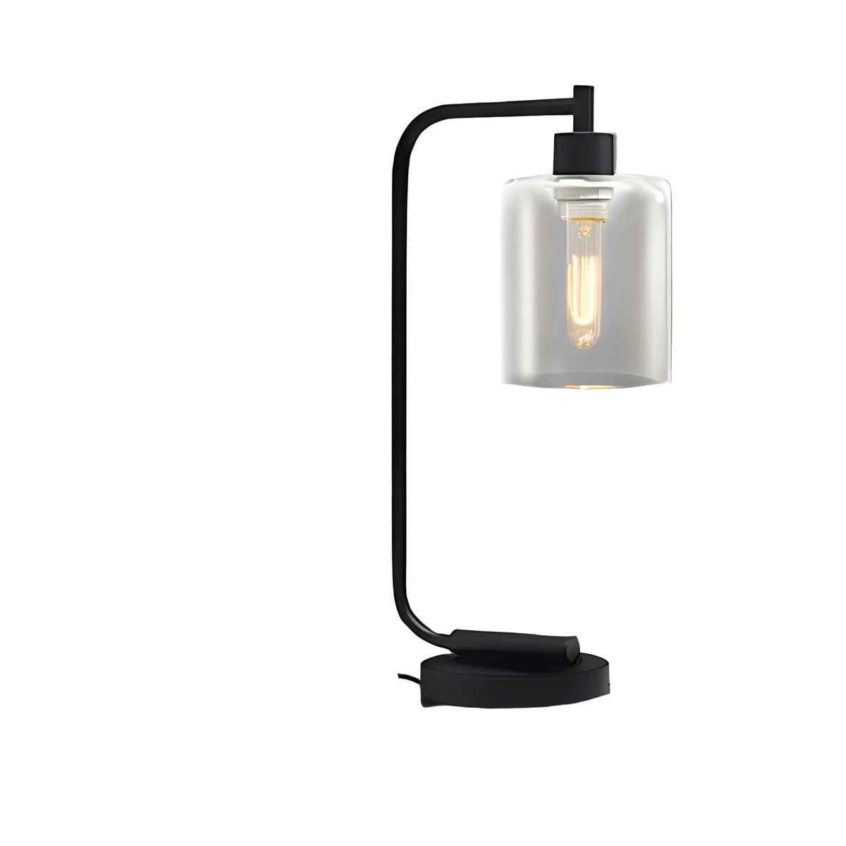 Lampada da tavolo cilindrica – Luce ambientale elegante | Perfetta per un arredamento moderno