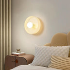 Luce a Disco in Vetro Nordico per Parete e Soffitto LED 1-luce