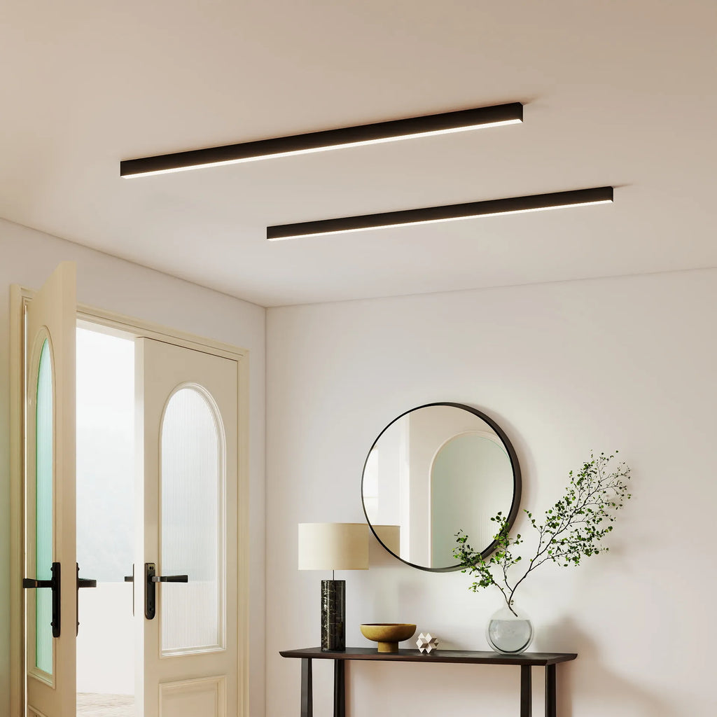 Moderna Lampada da Soffitto a Striscia LED Nordica