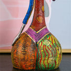 OCS - Scultura Astratta Femminile in Design Colorato - Opera d'Arte Fatta a Mano